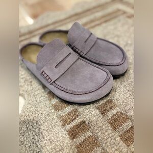 Birkenstock Naples Suede Clog